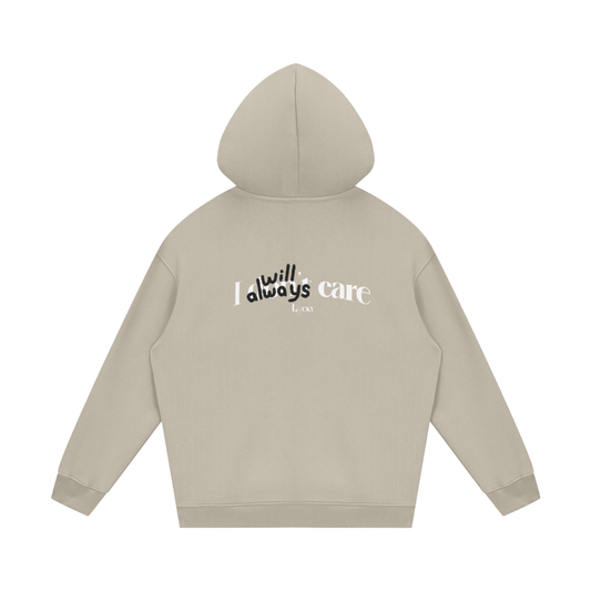 "I Will Always Care" Unisex Fleece Hoodie