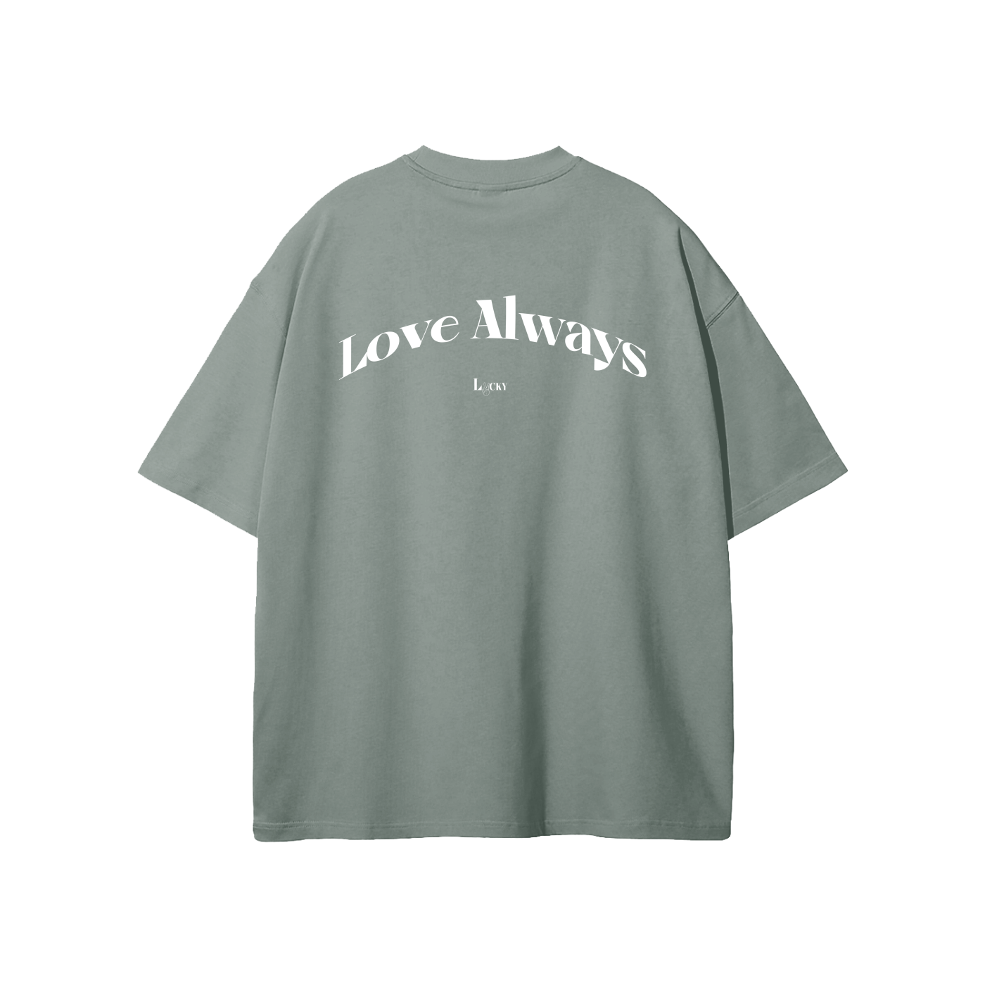 "Love Always" Unisex Loose Fit Heavyweight Tee