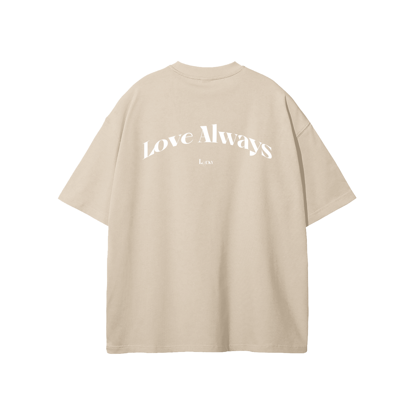 "Love Always" Unisex Loose Fit Heavyweight Tee