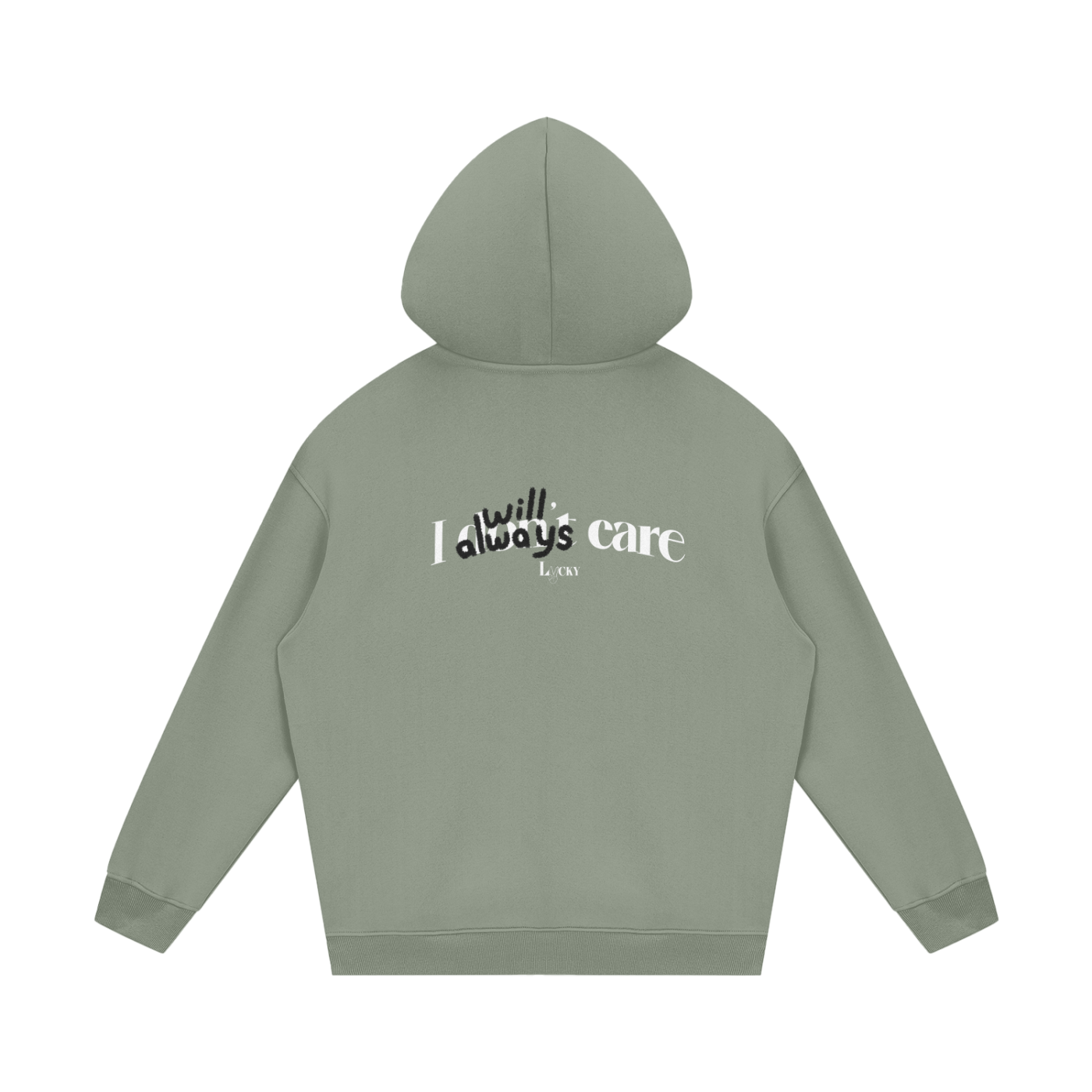 "I Will Always Care" Unisex Fleece Hoodie